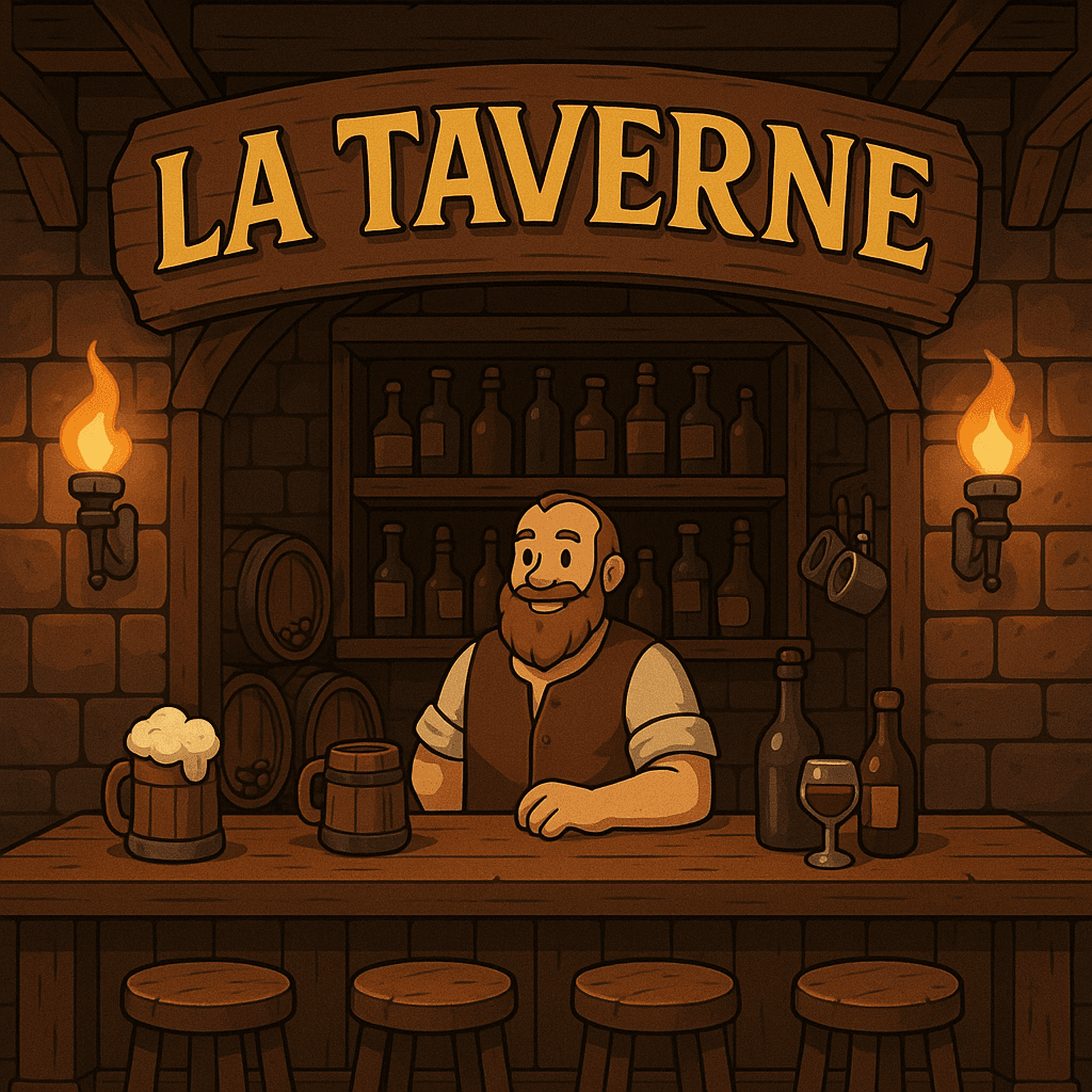 Carte de la taverne